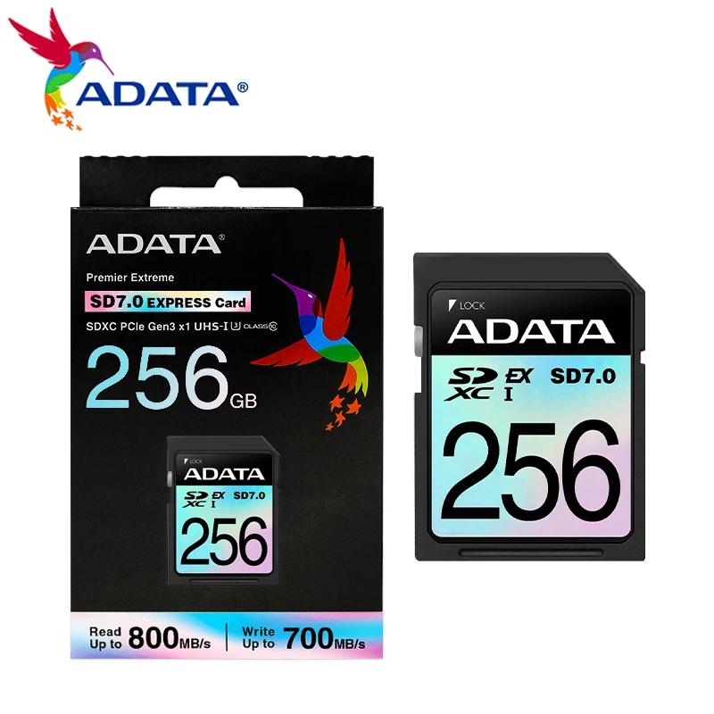 ADATA SDXC SD 7.0 ī,  SD ī, ī޶ , V30, 4K, ִ 800 Mb/s ޸ ī, 256GB, 512GB
